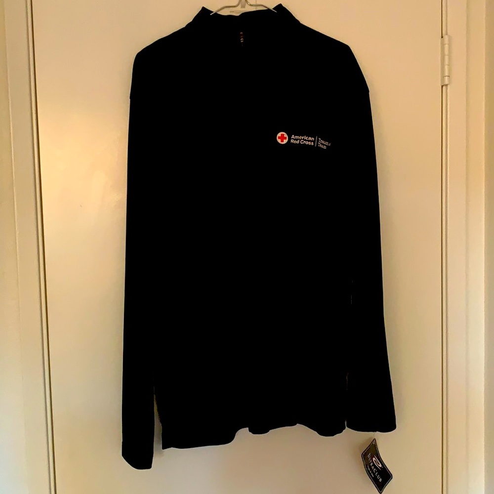 NWT American Red Cross size L long sleeve dry fit